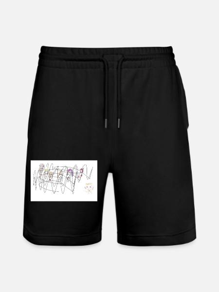 Acrock - Stanley/Stella Trainer Unisex Organic Jogging Shorts - black
