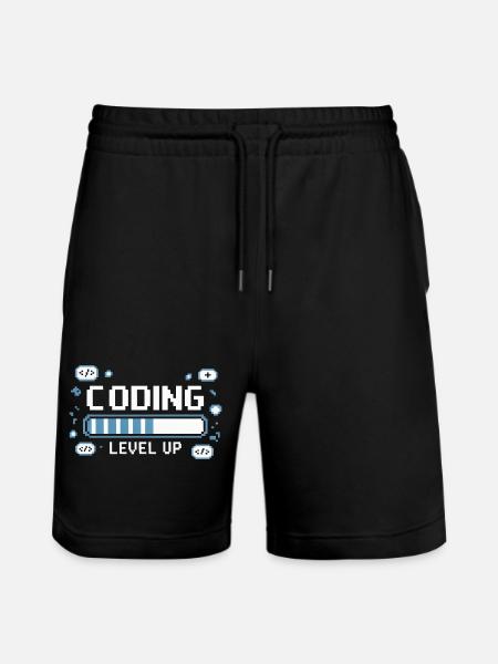 Programmers – Coding Developers & Computer Scientists - Stanley/Stella Trainer Unisex Organic Jogging Shorts - black