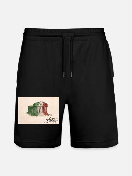 Azzo - Short de jogging bio TRAINER Stanley/Stella unisexe - noir