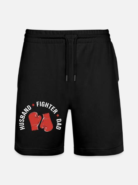 Cancer - Stanley/Stella Trainer Unisex Organic Jogging Shorts - black