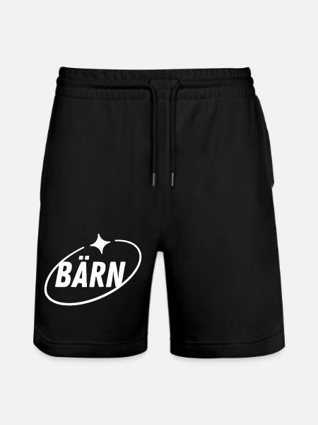 BÄRN Switzerland - Stanley/Stella Trainer Unisex Organic Jogging Shorts - black