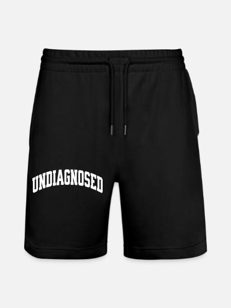 undiagnosed - Stanley/Stella Trainer Unisex Organic Jogging Shorts - black
