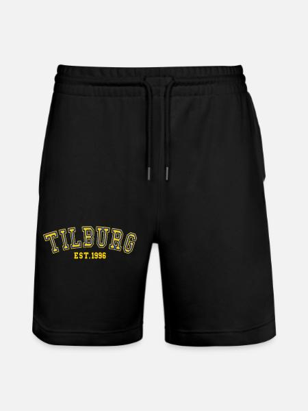 Tilburg gegründet 1996 - Stanley/Stella Unisex Bio Joggingshorts Trainer - Schwarz