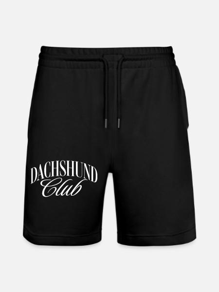 Dachshund Club - Stanley/Stella Unisex Bio Joggingshorts Trainer  - Schwarz