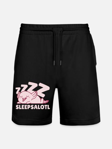 Sleepsalotl - Short de jogging bio TRAINER Stanley/Stella unisexe - noir