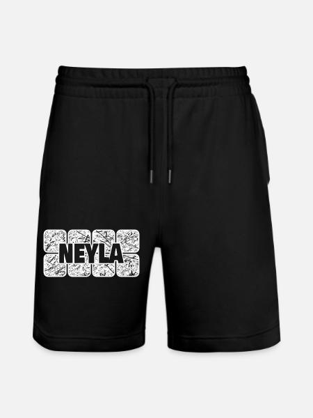 Neyla as a mother - Stanley/Stella Trainer Unisex Organic Jogging Shorts - black