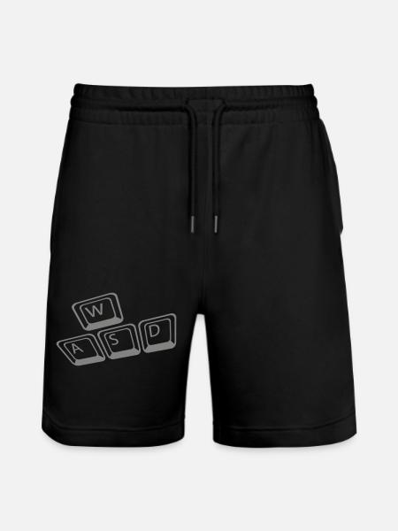WASD - Stanley/Stella Trainer Unisex Organic Jogging Shorts - black