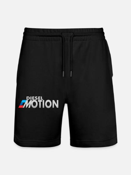 Diesel emotions - Stanley/Stella Trainer Unisex Organic Jogging Shorts - black