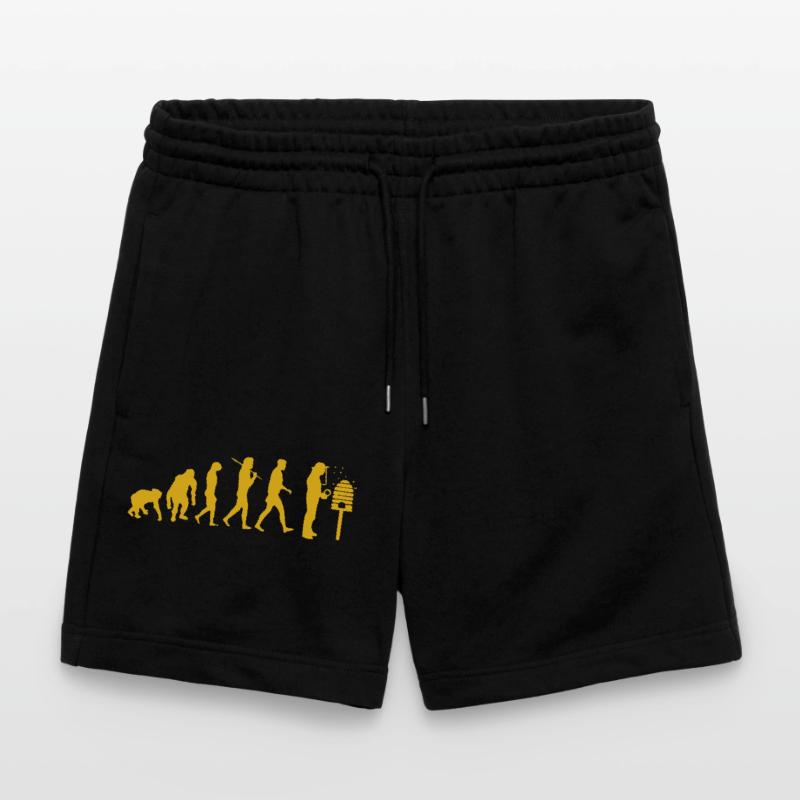 IMKER - Die Evolution - Imker Geschenk Stanley/Stella Unisex Bio Joggingshorts Trainer 