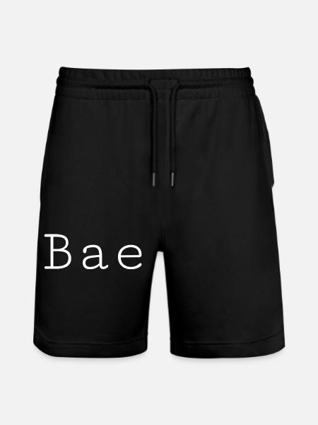 Bae - Stanley/Stella Unisex Bio Joggingshorts Trainer - Schwarz
