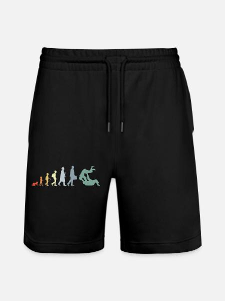 Vintage Judo Evolution - Stanley/Stella Trainer økologiske unisex joggingshorts - sort