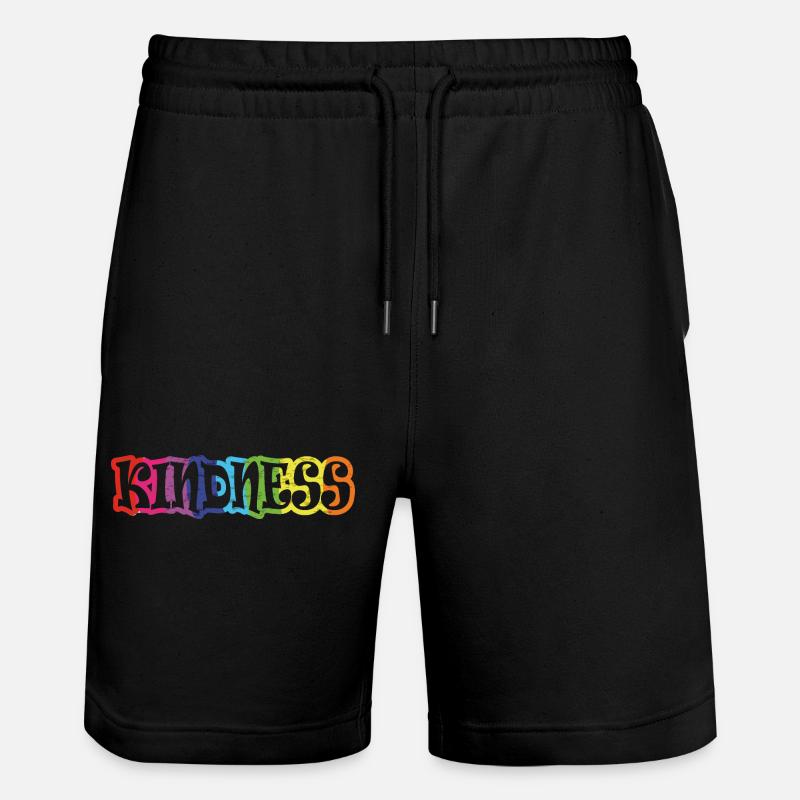 design original kindness - Short de jogging bio TRAINER Stanley/Stella unisexe - noir
