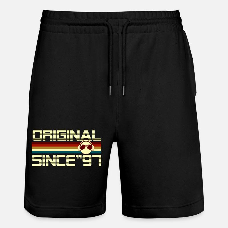 Since 97 - Short de jogging bio TRAINER Stanley/Stella unisexe - noir
