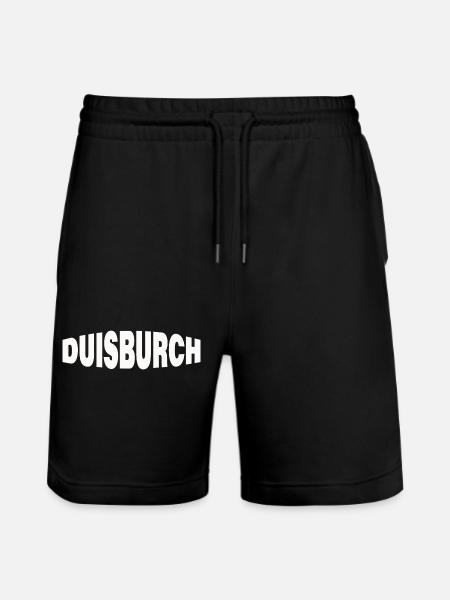 DUISBURCH - Short de jogging bio TRAINER Stanley/Stella unisexe - noir