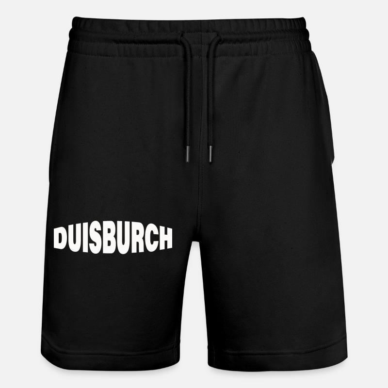 DUISBURCH - Stanley/Stella Unisex Bio Joggingshorts Trainer  - Schwarz