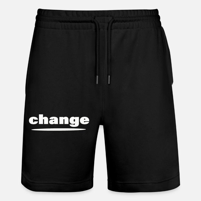 Changement - Short de jogging bio TRAINER Stanley/Stella unisexe - noir