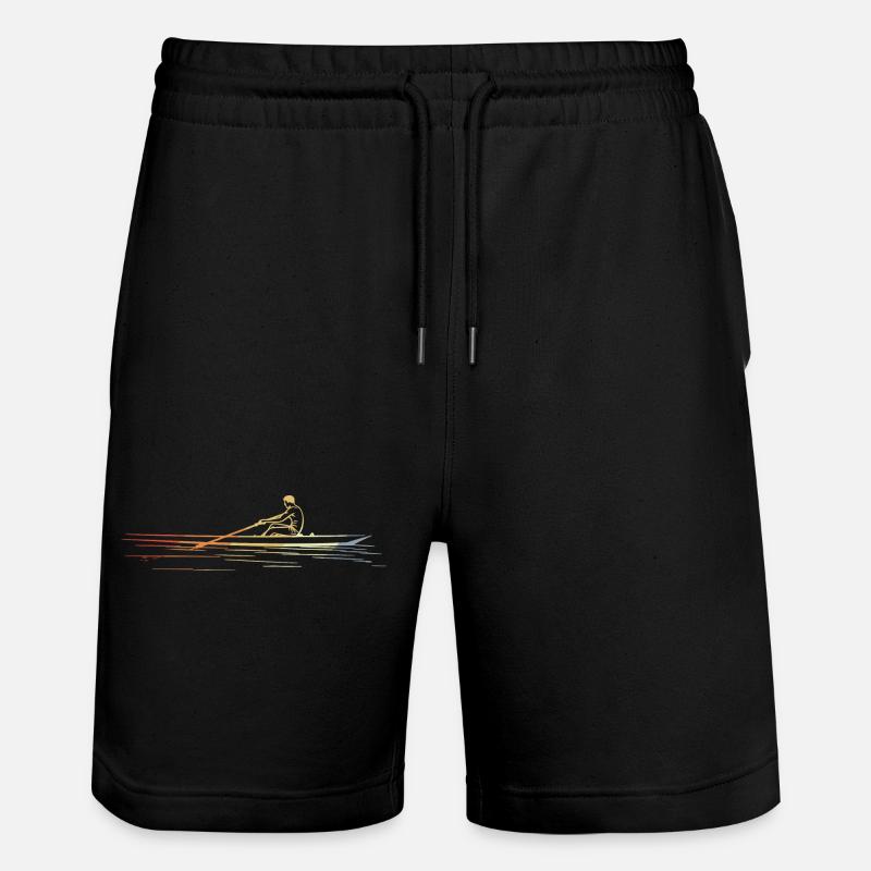 Aviron d’époque - Short de jogging bio TRAINER Stanley/Stella unisexe - noir