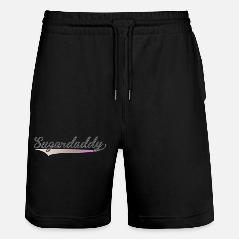 sugardaddy - Short de jogging bio TRAINER Stanley/Stella unisexe - noir