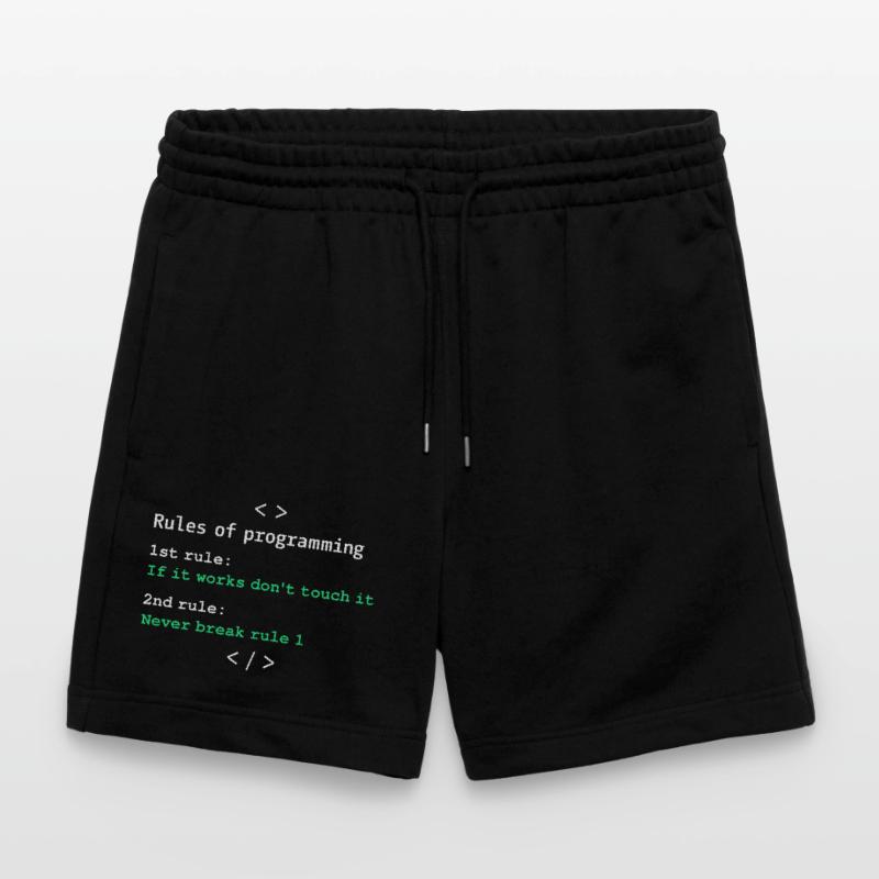 Rules of programming Stanley/Stella Trainer Unisex Organic Jogging Shorts