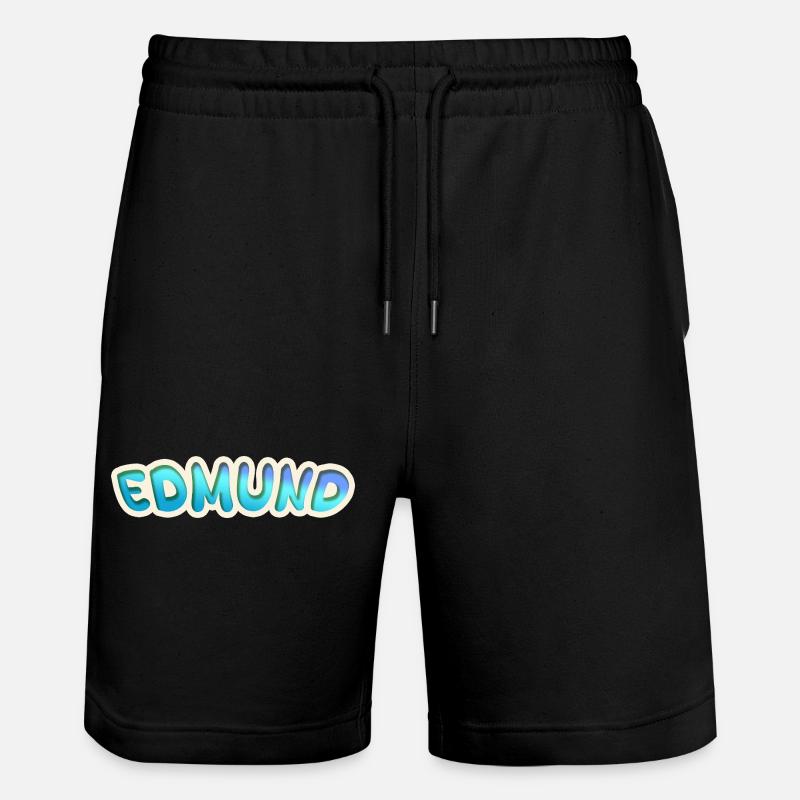 Edmund - Stanley/Stella Unisex Bio Joggingshorts Trainer - Schwarz