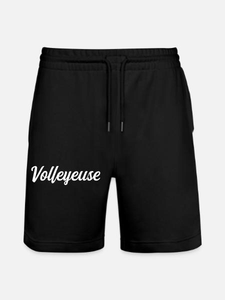 Volleyeuse - Short de jogging bio TRAINER Stanley/Stella unisexe - noir