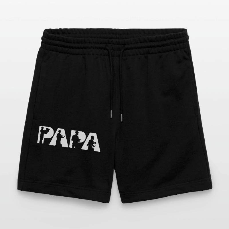 Architect Papa Engineering Construction Design Stanley/Stella Trainer Unisex Organic Jogging Shorts