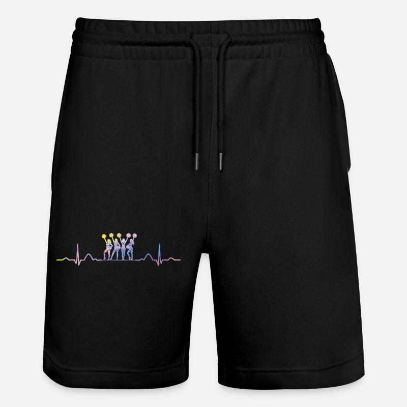 Cheerpom pom girls Mom Cheerleading - Short de jogging bio TRAINER Stanley/Stella unisexe - noir