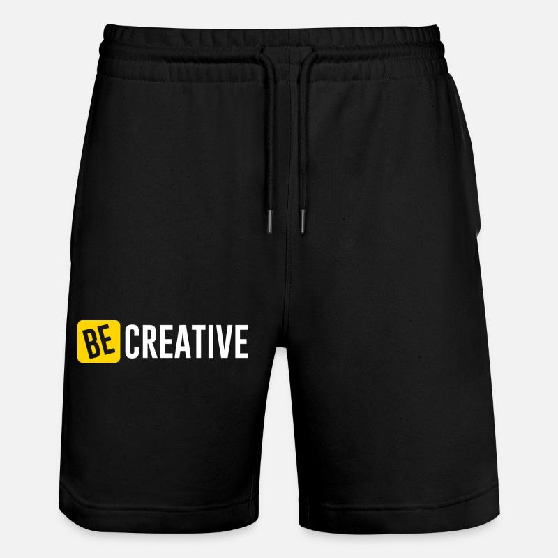 Be Creative Inspiration Design - Short de jogging bio TRAINER Stanley/Stella unisexe - noir