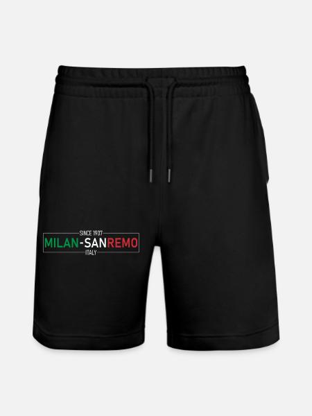 Milan Sanremo Italy Edition - Stanley/Stella Unisex Bio Joggingshorts Trainer - Schwarz