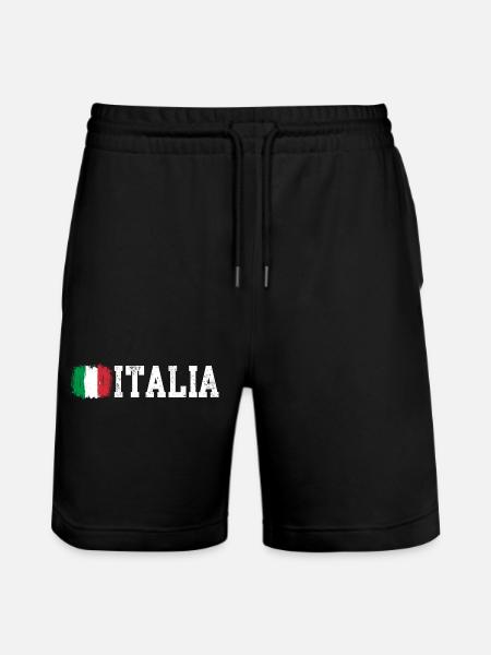 Drapeau de l’Italie - Short de jogging bio TRAINER Stanley/Stella unisexe - noir