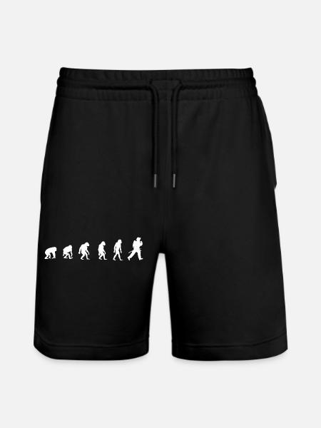 Pompier Pompier Pompier - Short de jogging bio TRAINER Stanley/Stella unisexe - noir