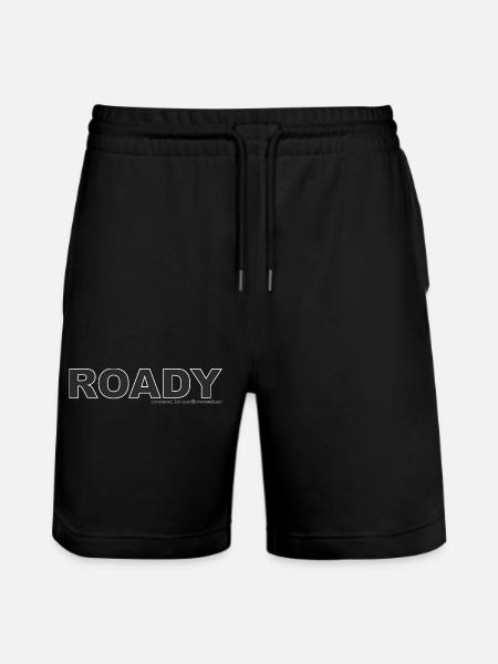 Roady 1 - Stanley/Stella Unisex Bio Joggingshorts Trainer - Schwarz