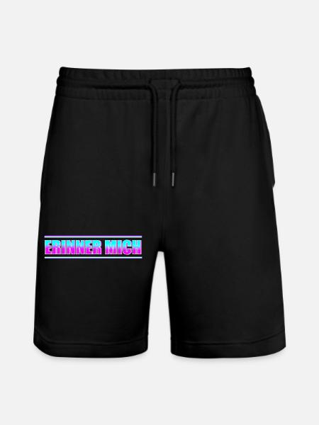 Remind Me to Celebrate - Stanley/Stella Trainer Unisex Organic Jogging Shorts - black