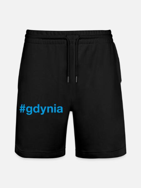 Gdynia Pologne - Short de jogging bio TRAINER Stanley/Stella unisexe - noir