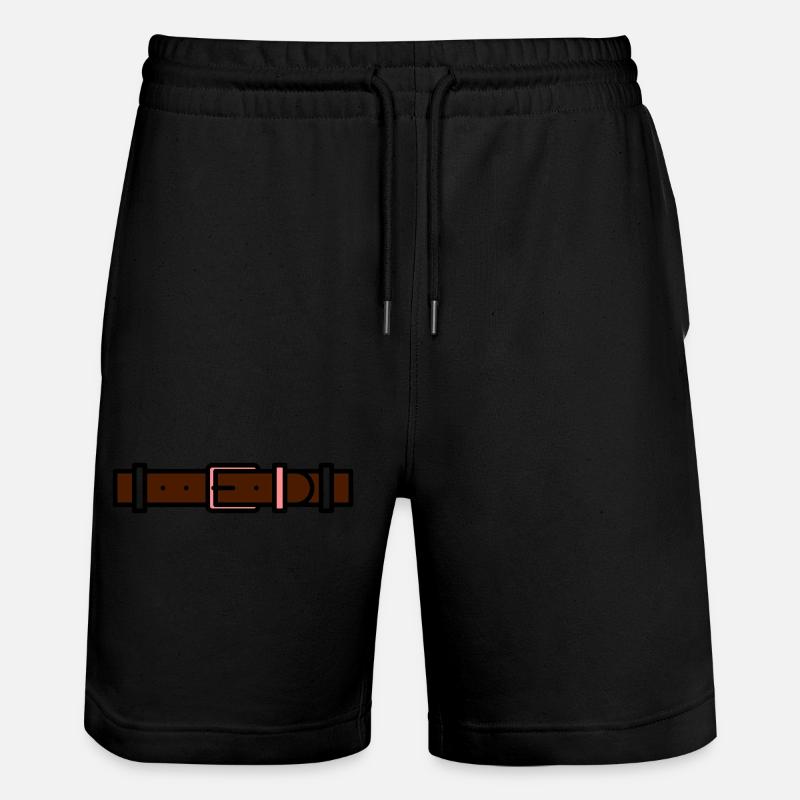 ceinture - Short de jogging bio TRAINER Stanley/Stella unisexe - noir