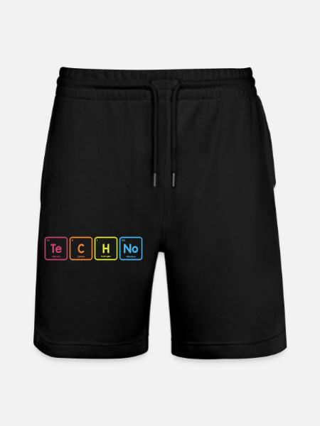Techno éléments - Short de jogging bio TRAINER Stanley/Stella unisexe - noir