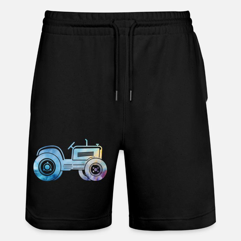 tracteur - Short de jogging bio TRAINER Stanley/Stella unisexe - noir