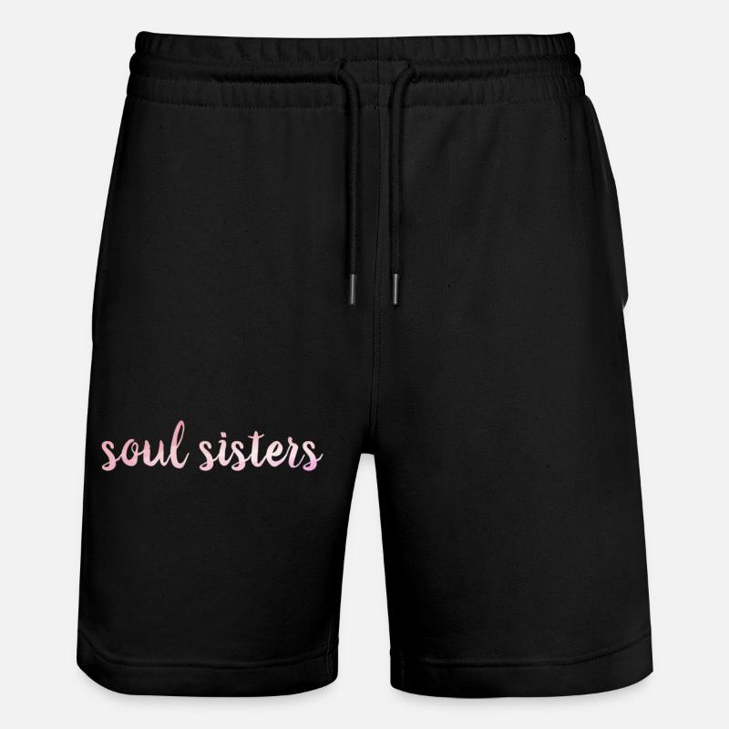 Amis pour toujours - Short de jogging bio TRAINER Stanley/Stella unisexe - noir