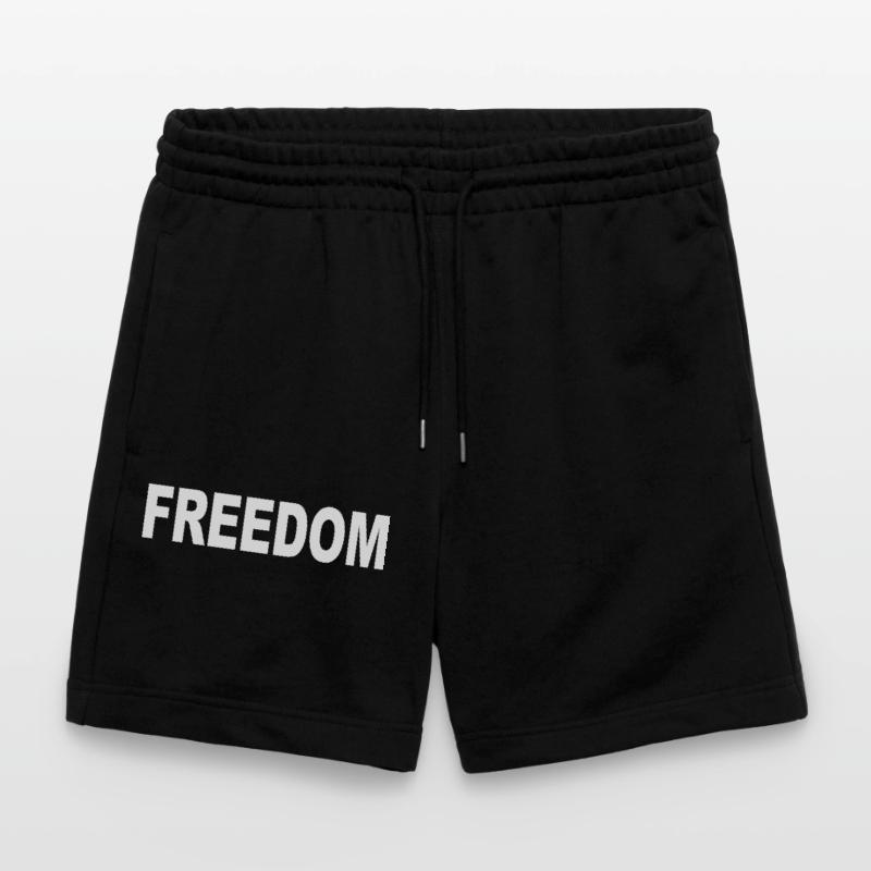 Conception de la Déclaration de Typographie de la Liberté Short de jogging bio TRAINER Stanley/Stella unisexe