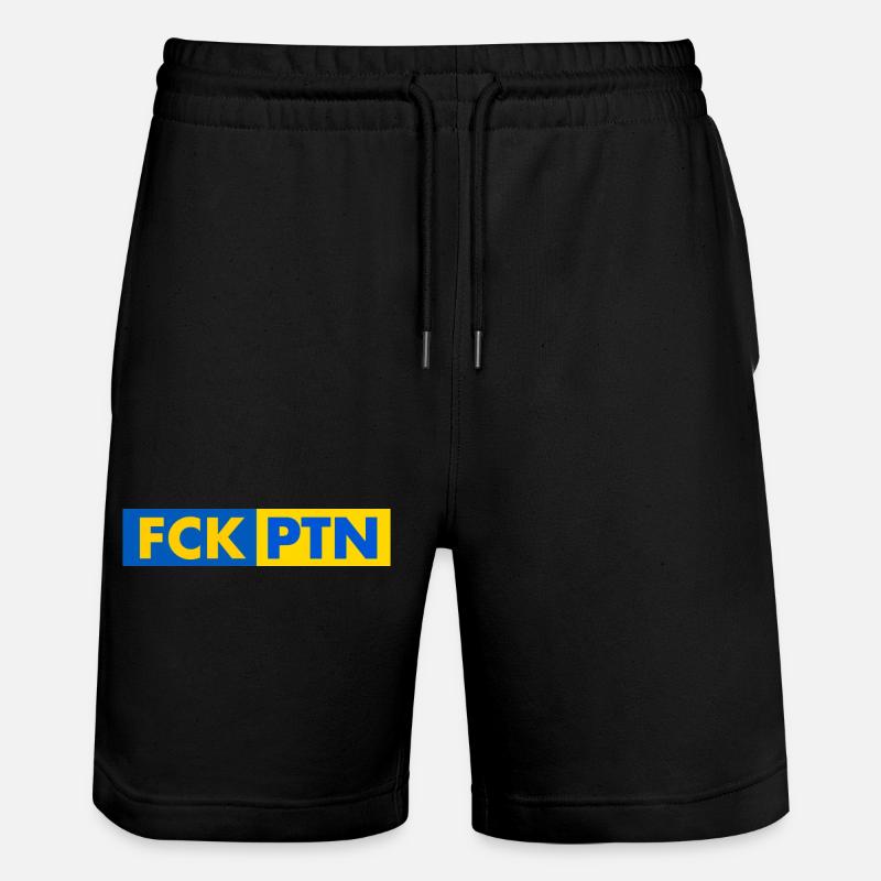 Fck ptn - Short de jogging bio TRAINER Stanley/Stella unisexe - noir