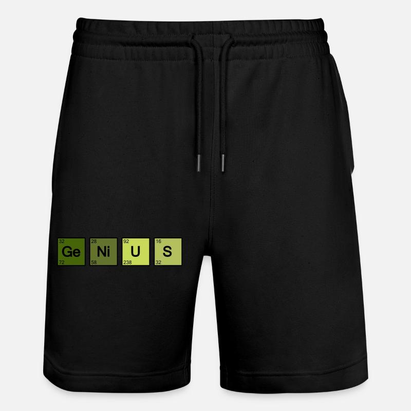 Genius Nerd Geek - Short de jogging bio TRAINER Stanley/Stella unisexe - noir