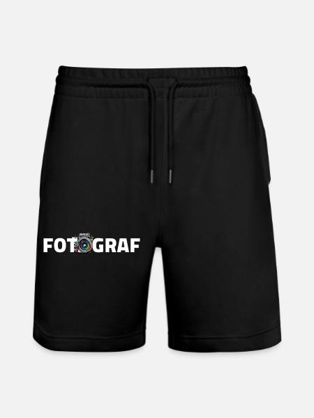 Fotograf Spiegelreflexkamera - Stanley/Stella Unisex Bio Joggingshorts Trainer - Schwarz