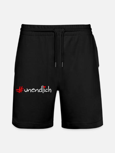 infini - Short de jogging bio TRAINER Stanley/Stella unisexe - noir