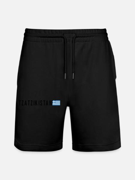 TZATZIKISTAN - Stanley/Stella Unisex Bio Joggingshorts Trainer  - Schwarz