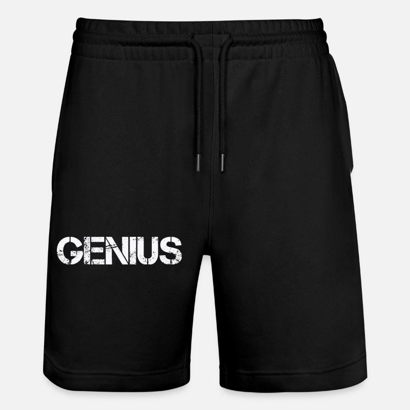 GENIUS - Stanley/Stella Unisex Bio Joggingshorts Trainer  - Schwarz