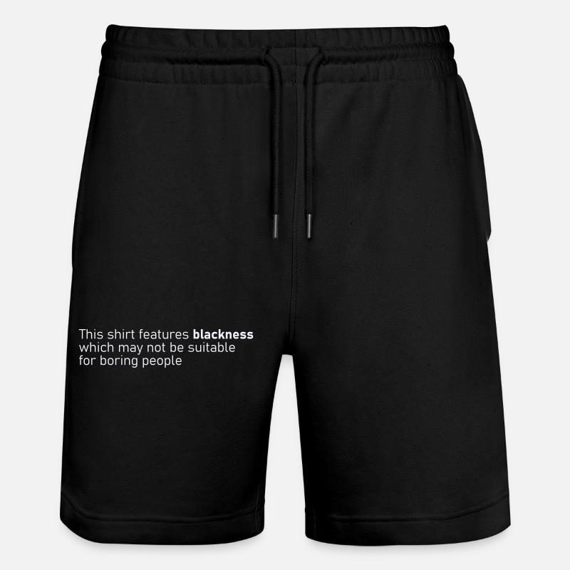 Noirceur - Short de jogging bio TRAINER Stanley/Stella unisexe - noir