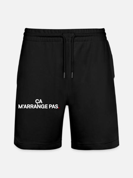 Ça m'arrange pas - Short de jogging bio TRAINER Stanley/Stella unisexe - noir