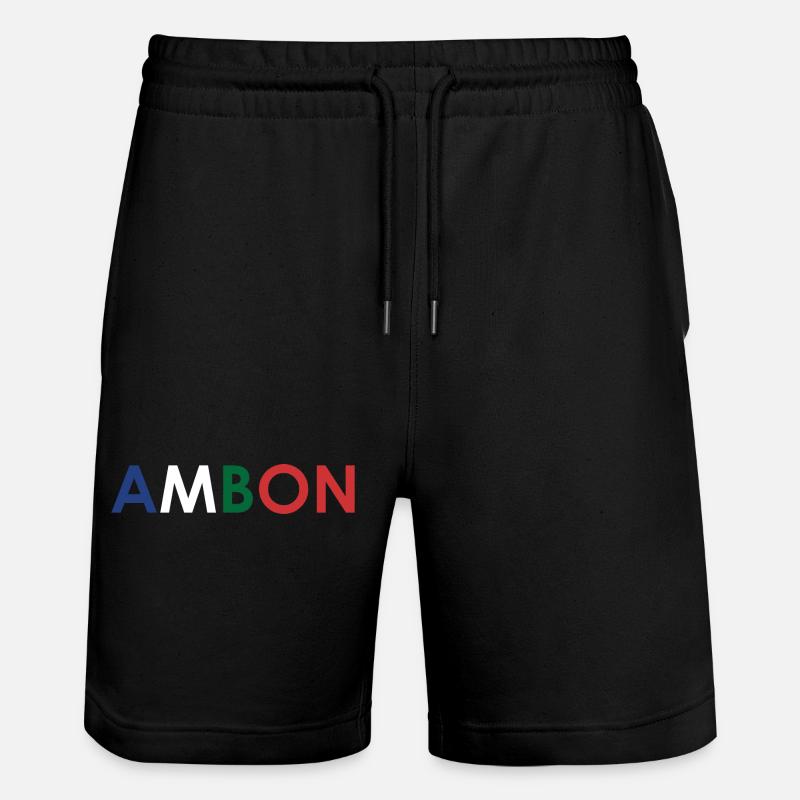 Ambon RMS - Short de jogging bio TRAINER Stanley/Stella unisexe - noir