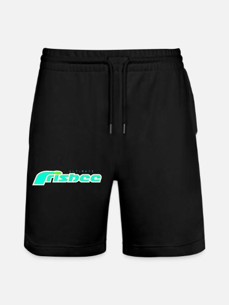 Ultimate Frisbee Turquoise - Stanley/Stella Trainer Unisex Organic Jogging Shorts - black
