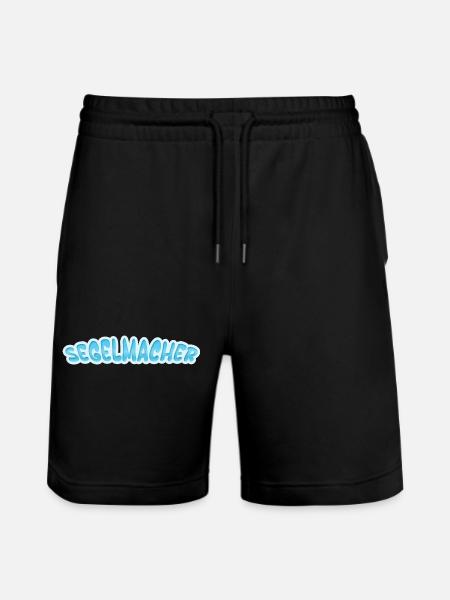 Sailmaker Sailmaker - Stanley/Stella Trainer Unisex Organic Jogging Shorts - black